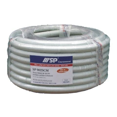 Ống luồn dây điện đàn hồi Sino SP9016CM ø16 nhựa PVC, cuộn 50m