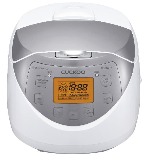Nồi cơm điện tử Cuckoo CR-0631F 1.0L
