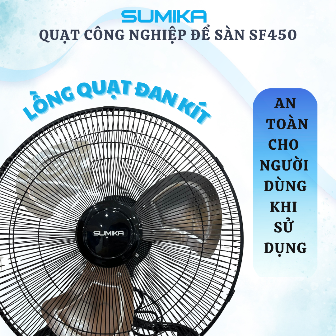 QUẠT SÀN CÔNG NGHIỆP SUMIKA SF450