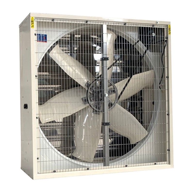 Quạt thông gió vuông Omysu BMF1380 (220V/380V)(Vỏ tôn kẽm sơn tĩnh điện cánh Inox, chớp Inox)