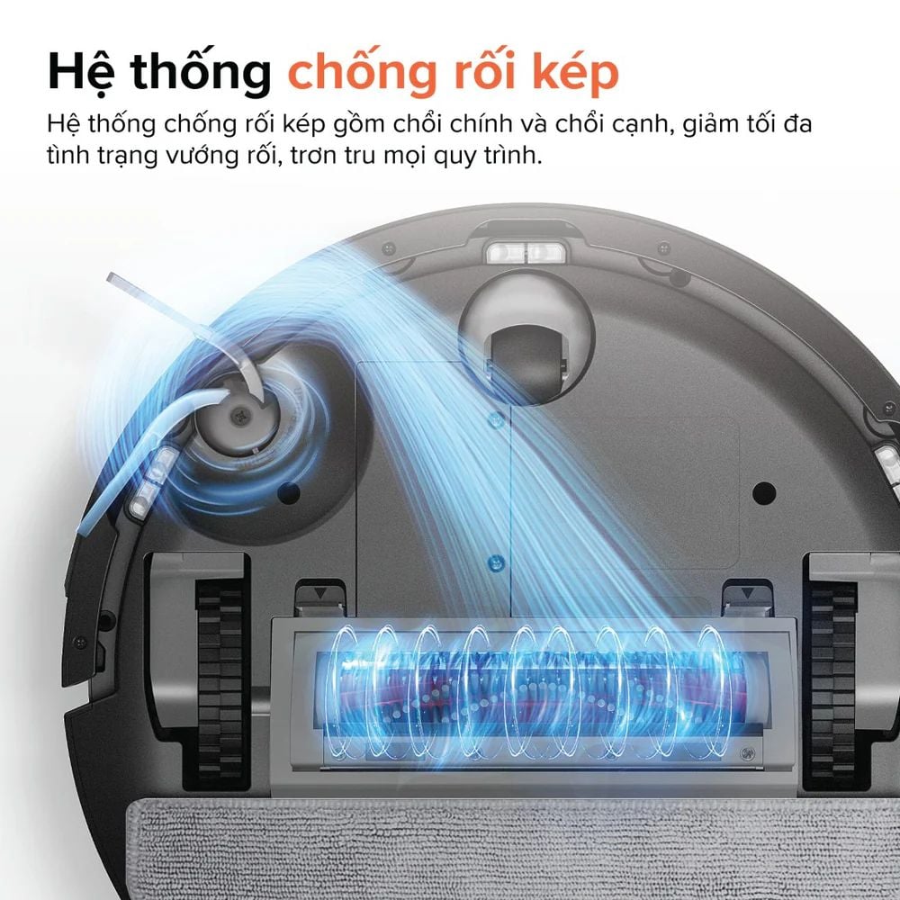 Robot hút bụi lau nhà Roborock Q10VF (Q10VF52-00) Đen