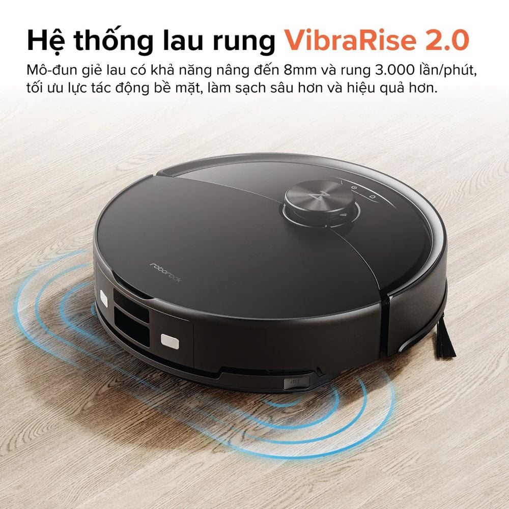 Robot hút bụi lau nhà Roborock Q10VF (Q10VF52-00) Đen