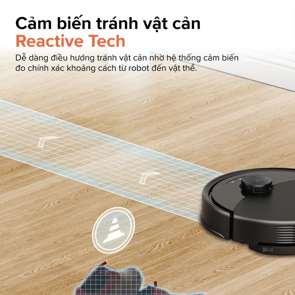 Robot hút bụi lau nhà Roborock Q10VF (Q10VF52-00) Đen