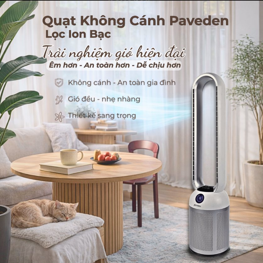 Quạt không cánh Paveden PBF-307S-DC