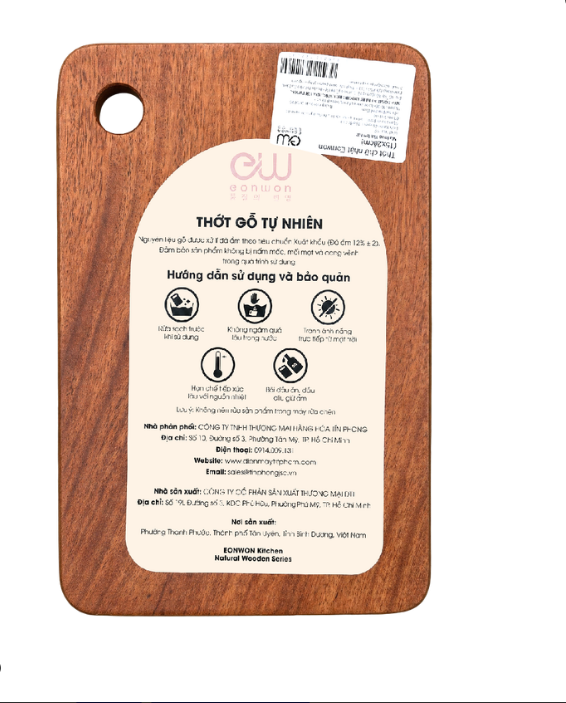 Thớt chữ nhật Eonwon TH-EW102 (16 x 24cm)