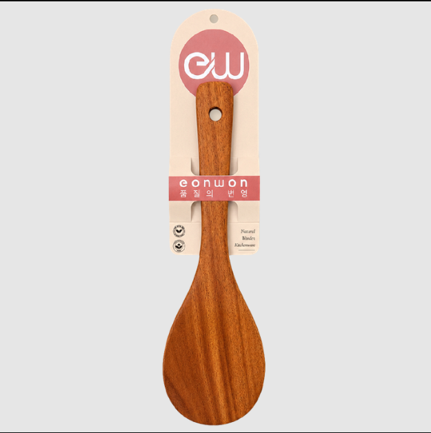 Vá cơm thẳng gỗ xà cừ Eonwon 20cm VA-EW202