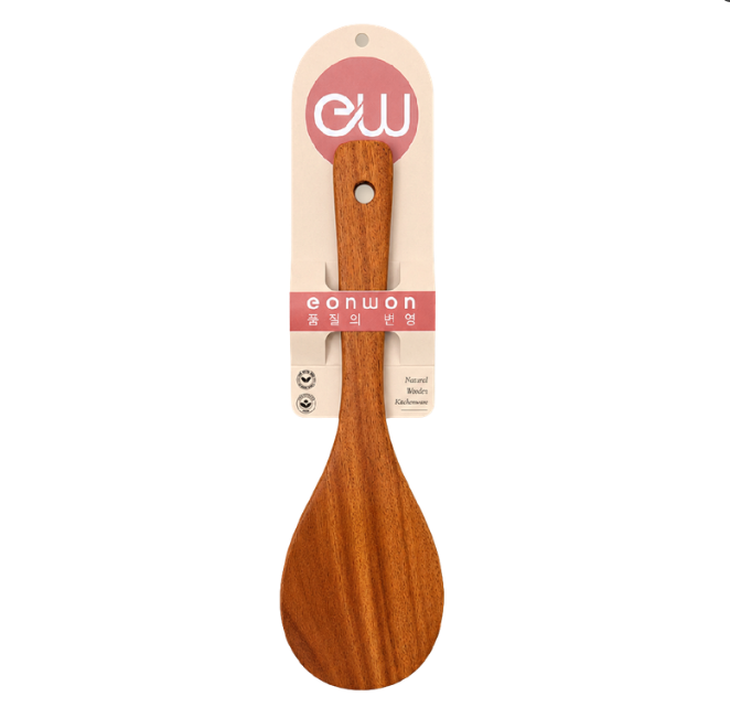 Vá cơm thẳng gỗ xà cừ Eonwon 20cm VA-EW202