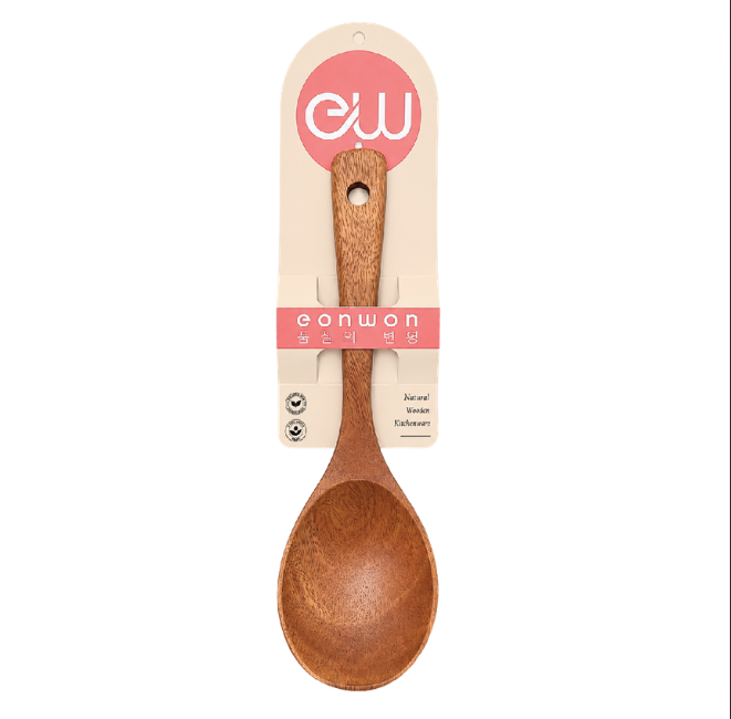 Vá soup trung gỗ xà cừ Eonwon 23cm VA-EW203
