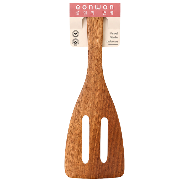 Sạn xào lỗ gỗ xà cừ Eonwon 28cm VA-EW201