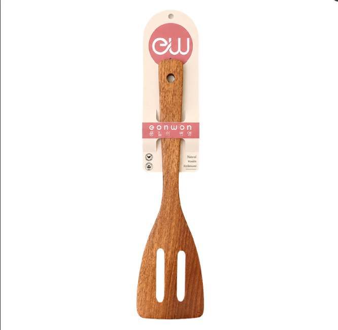 Sạn xào lỗ gỗ xà cừ Eonwon 28cm VA-EW201