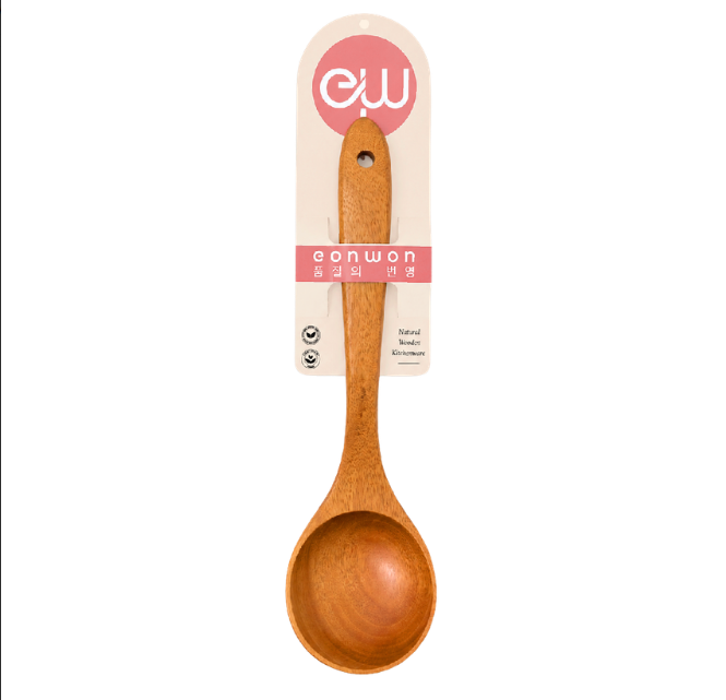 Vá canh tròn gỗ xà cừ Eonwon 30cm VA-EW204