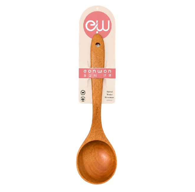 Vá canh tròn gỗ xà cừ Eonwon 30cm VA-EW204