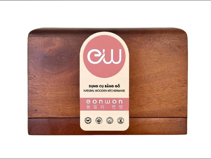 Hộp khăn giấy gỗ vuông Eonwon DC-EW305