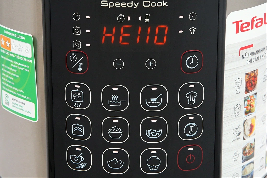 Nồi áp suất điện đa năng Tefal Speedy Cook CY222D68 - 5 lít