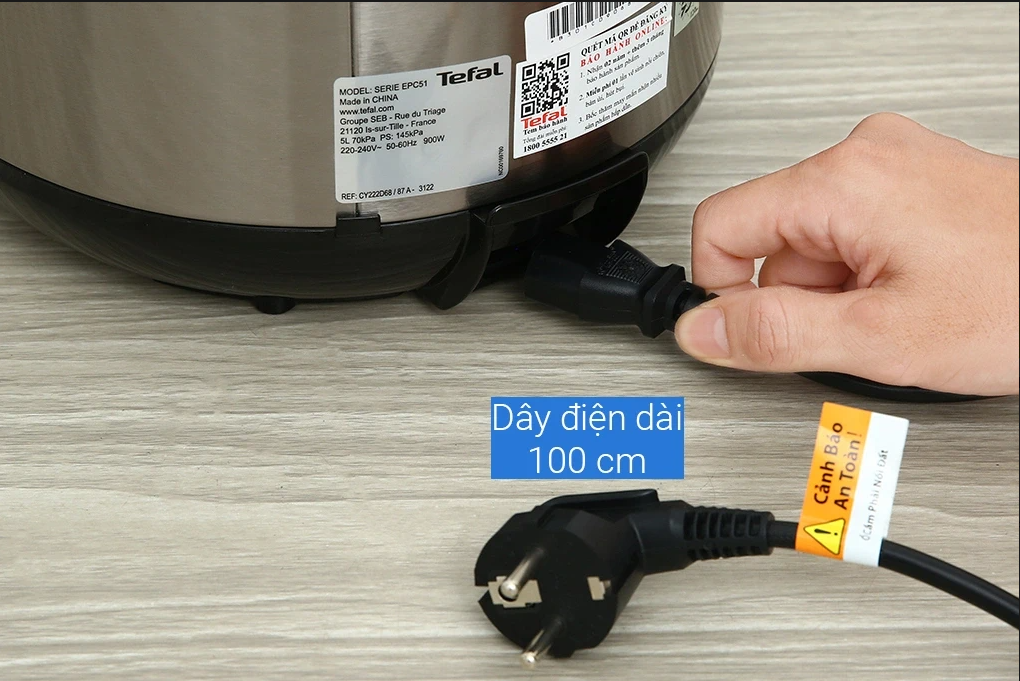 Nồi áp suất điện đa năng Tefal Speedy Cook CY222D68 - 5 lít