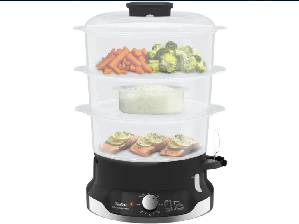 Nồi hấp thực phẩm Tefal UltraCompact VC204810 - 9L