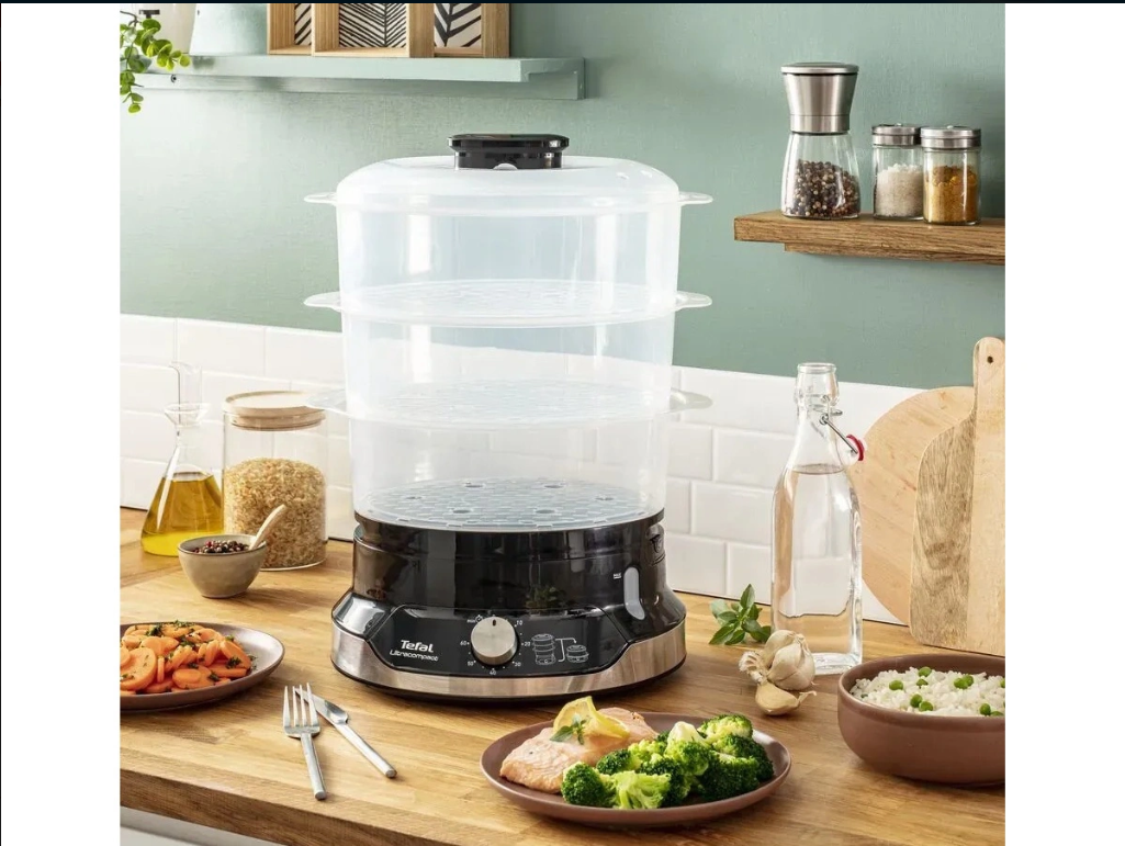Nồi hấp thực phẩm Tefal UltraCompact VC204810 - 9L