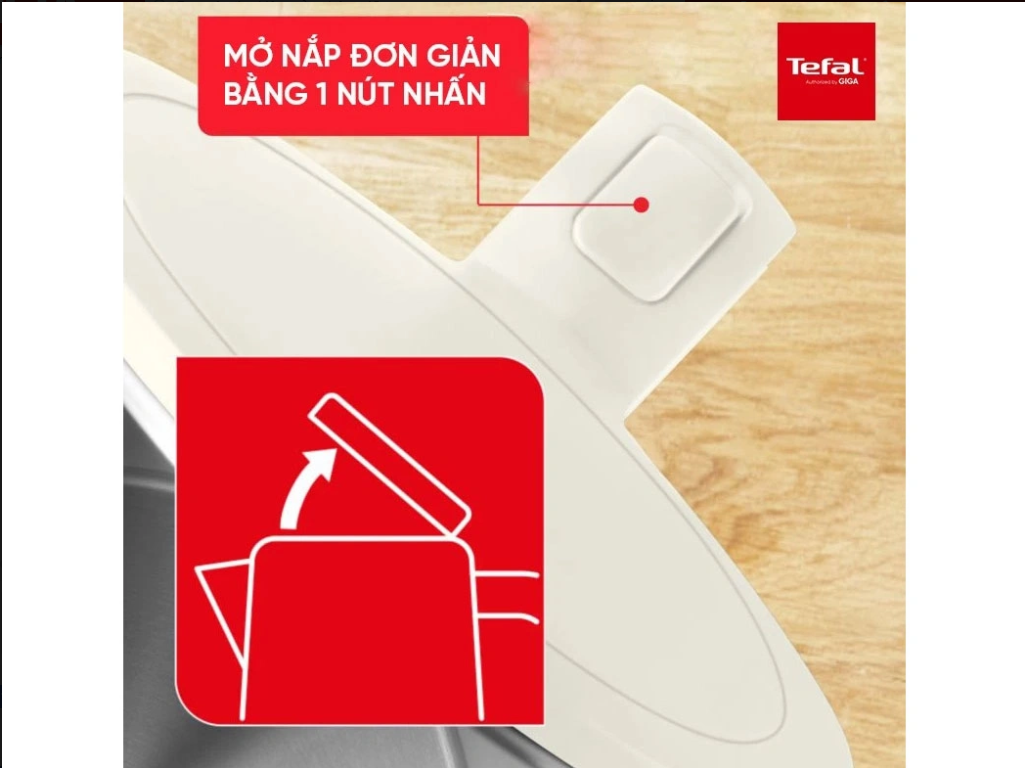 Ấm siêu tốc Tefal KO140AE0 Trắng / KO1408E0 Đen