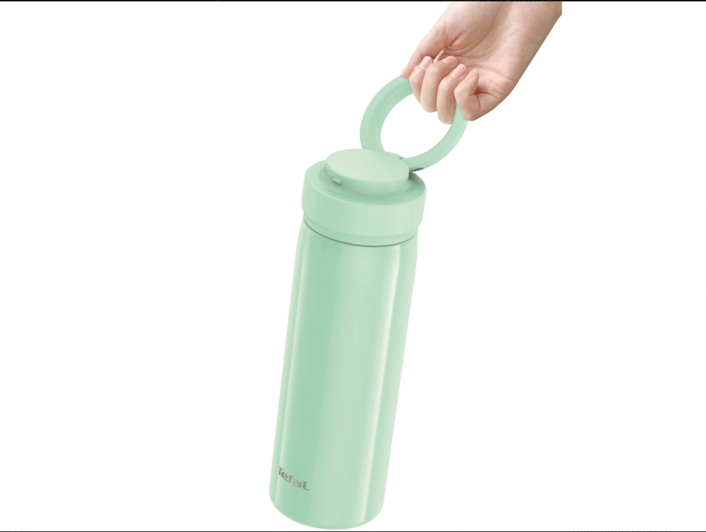 Bình giữ nhiệt Tefal Mobility Hydration 450ml N3720110 - Xanh bạc hà/ N3720210 - Be/ N3720410 - Hồng