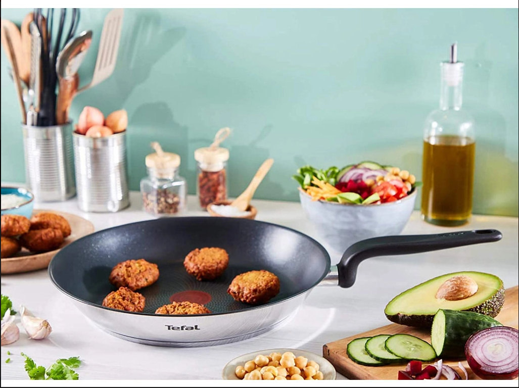 Chảo chiên inox chống dính Tefal Primary 20cm (E3090204)/24cm (E3090404)/26cm (E3090504)/28cm (E3090604)