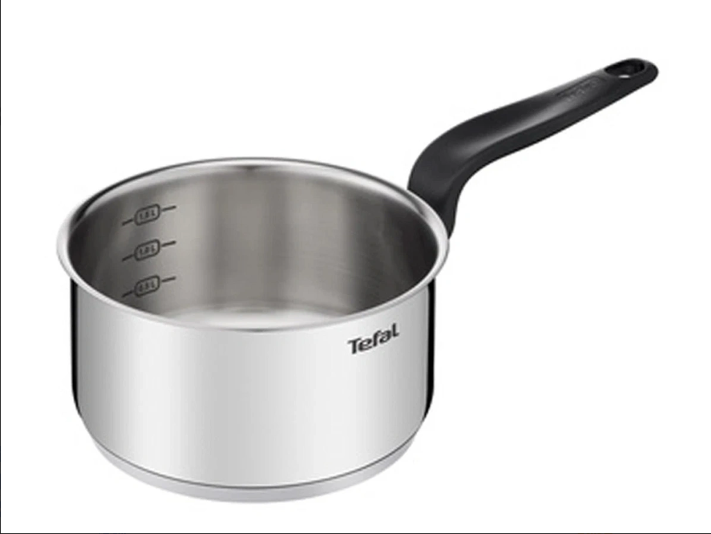 Nồi cán dài quánh inox Tefal Primary 16cm 1.5L (E3082235)/18cm 2.1L (E3082375)