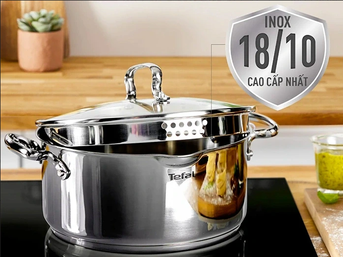 Bộ 5 nồi Inox Tefal Duetto Plus G719SA74