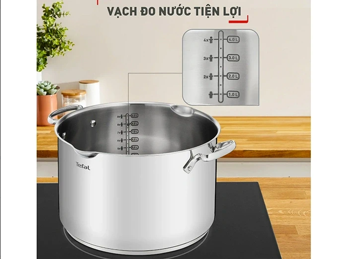 Bộ 5 nồi Inox Tefal Duetto Plus G719SA74