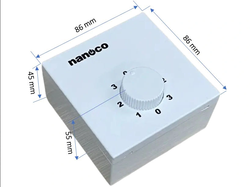 Quạt đảo trần cơ Nanoco NOF1655BE 47W lồng 40cm 3 tốc độ gió