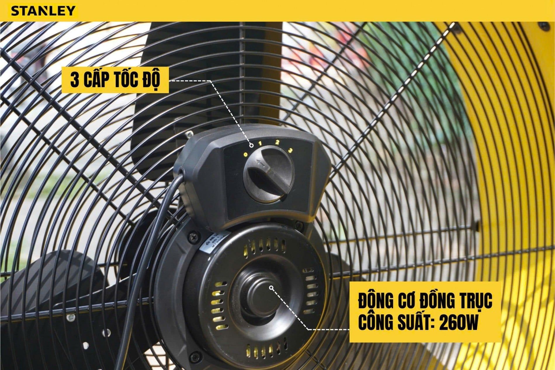 Quạt sàn STANLEY SLF306125D - 250w