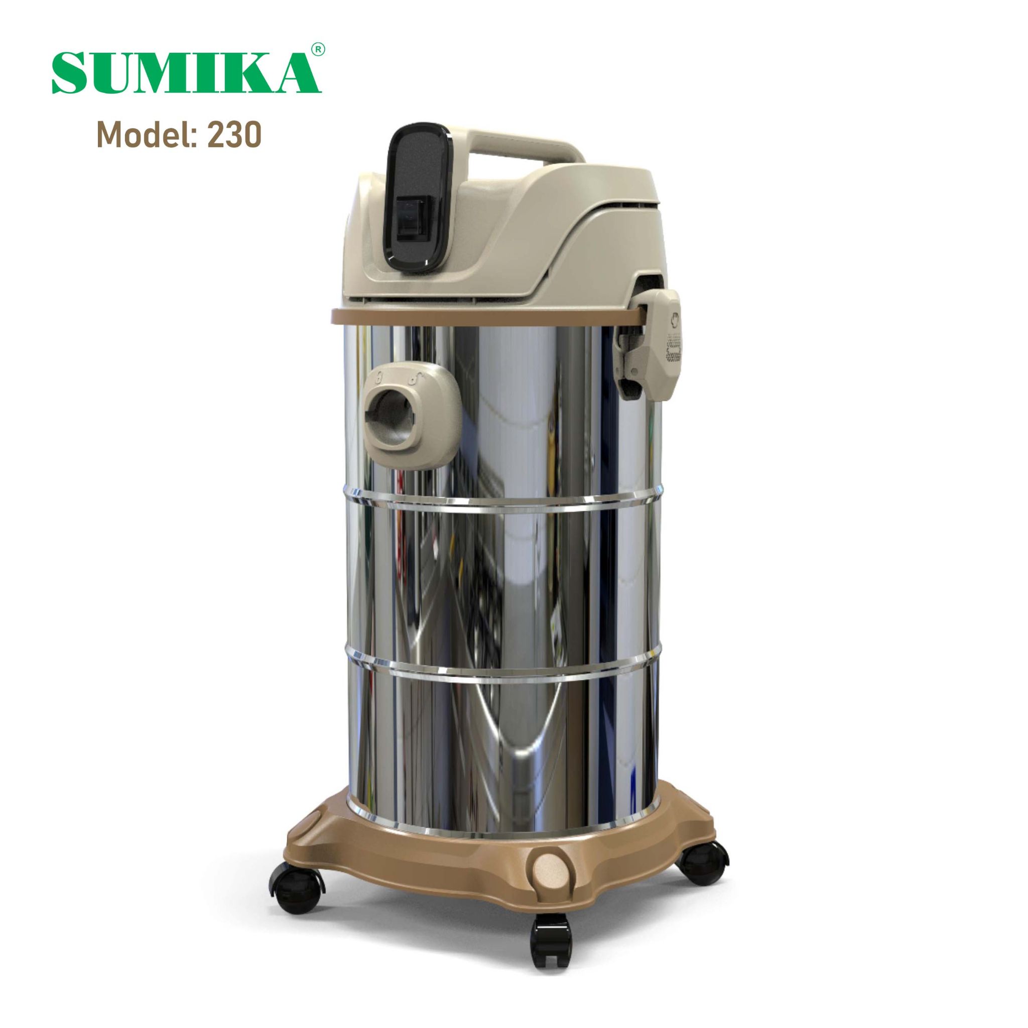 Máy hút bụi hút nước Sumika. Model: 230s