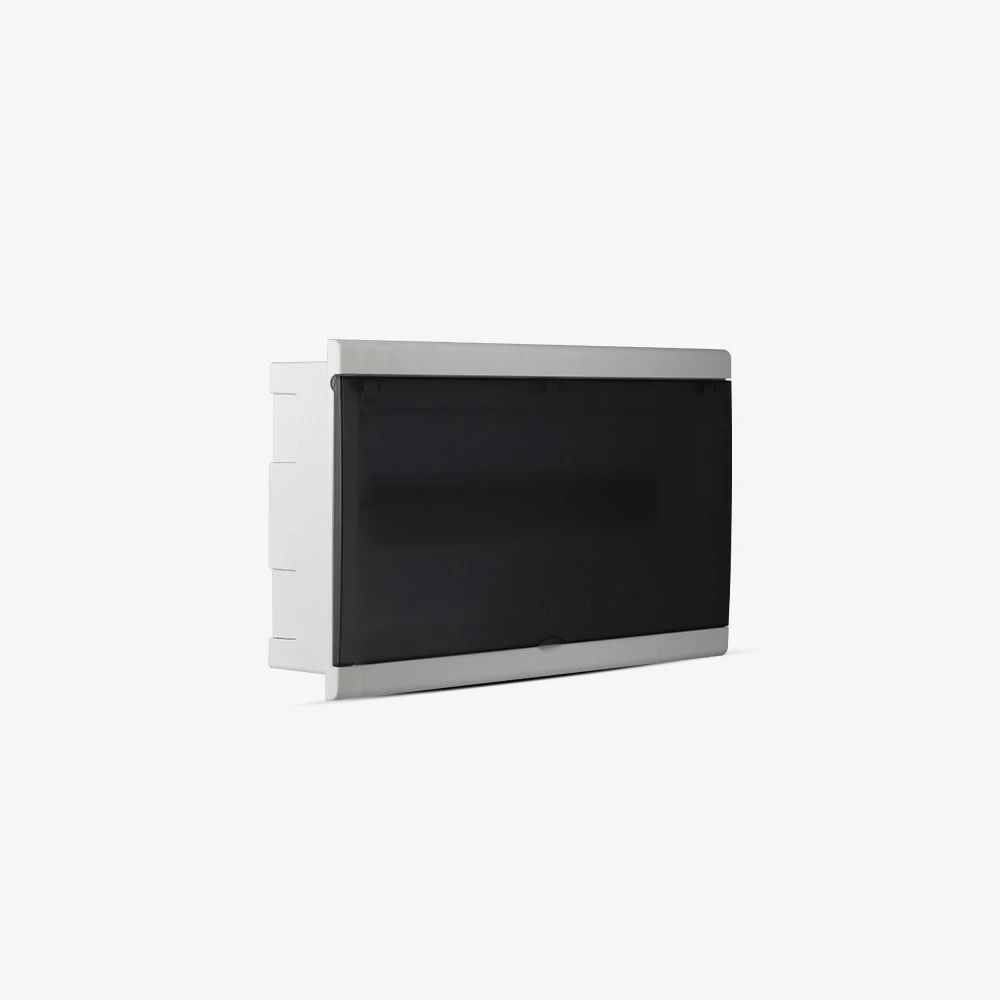 Tủ aptomat âm tường nhựa Rạng Đông TAT01-22 tối đa 22 module 18mm