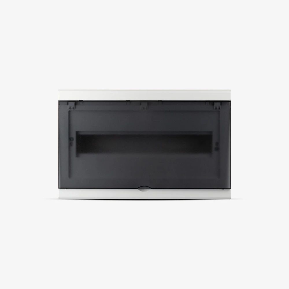 Tủ aptomat nổi tường kim loại Rạng Đông TAT02-18 tối đa 18 module 18mm