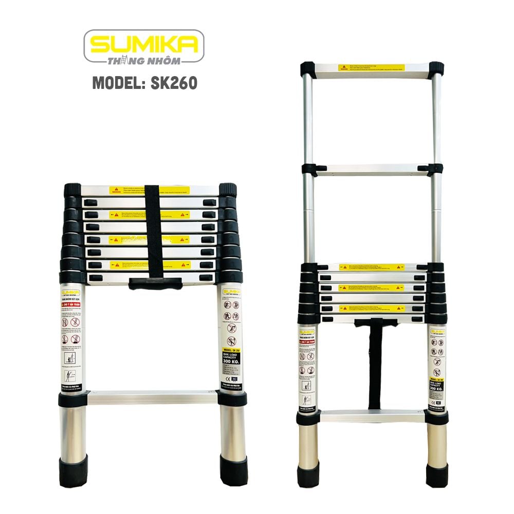 Thang Nhôm Rút Đơn Sumika SK260