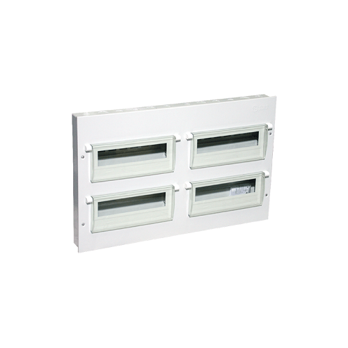 Tủ điện vỏ kim loại Sino EM48PS lắp nổi 48 module cho MCB, RCCB