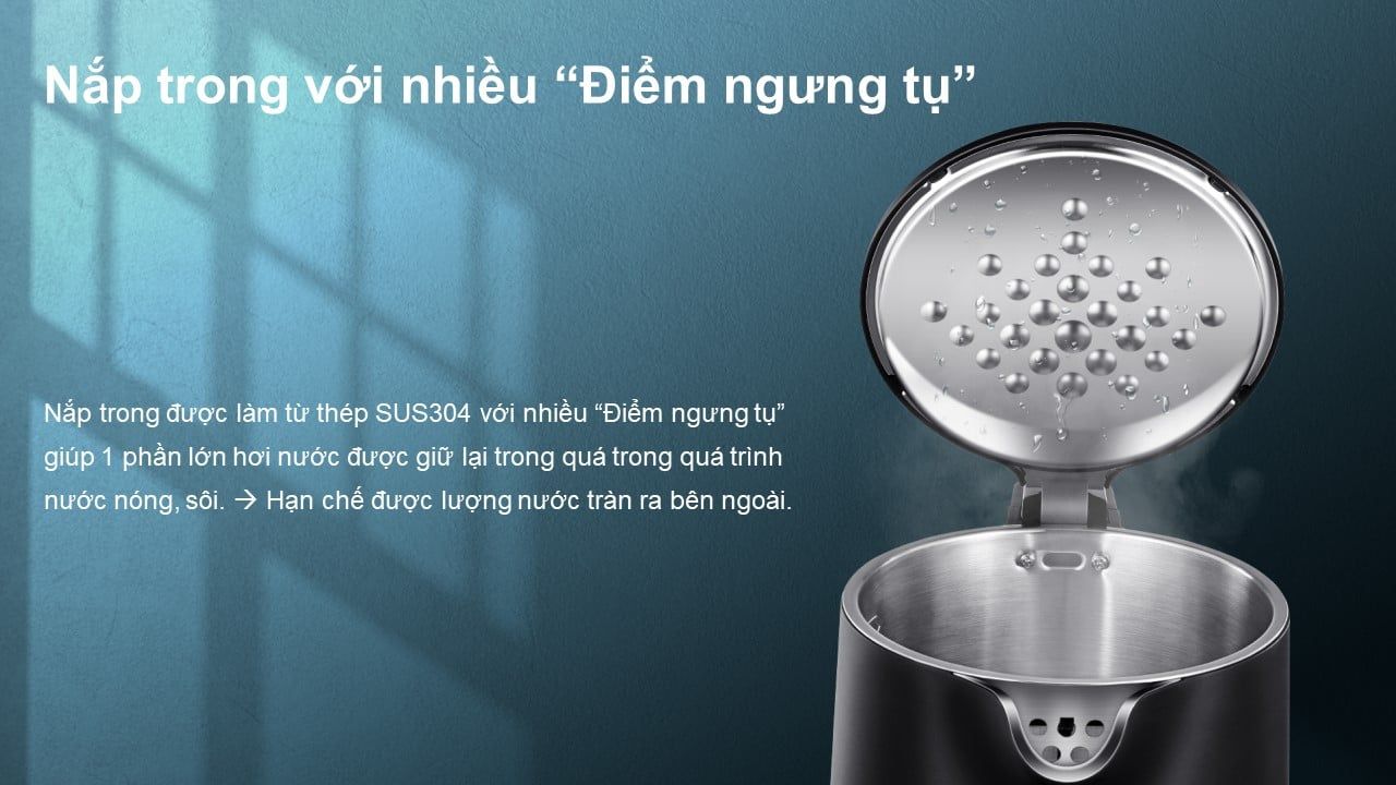 Bình đun siêu tốc Toshiba 1.5 lít KT-15DS1NV