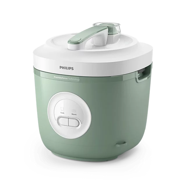 Nồi cơm nắp gài Philips HD3212/32 1.8L, công suất 600W, lòng nồi chống dính kim cương 2mm