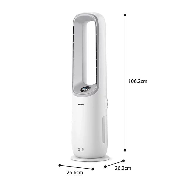 Máy lọc không khí kiêm quạt Philips AMF765/30 tốc độ lọc 270 m³/h