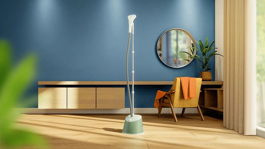 Bàn ủi hơi nước đứng Philips Series 1000 STE1010/70 1600W, bình nước 1.8L