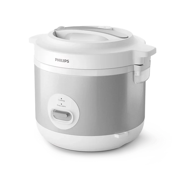Nồi cơm nắp gài Philips HD3008/30 1.8L, công suất 775W, giữ ấm 48 giờ