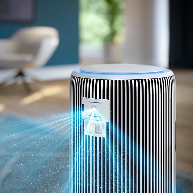 Máy lọc không khí kiêm tạo ẩm Philips AC3420/10 CADR 300m³/h tạo ẩm 650ml/h