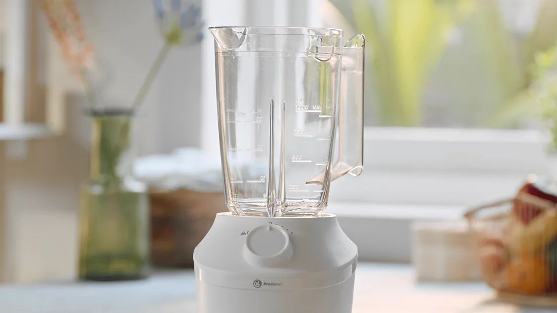 Máy xay sinh tố Philips HR2041/30 450W, bộ 3 cối gồm 1 cối lớn 1L và 2 cối nhỏ 0.2L