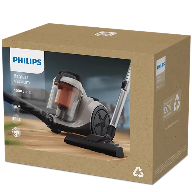 Máy hút bụi không túi Philips XB1012/10 1200W lọc HEPA