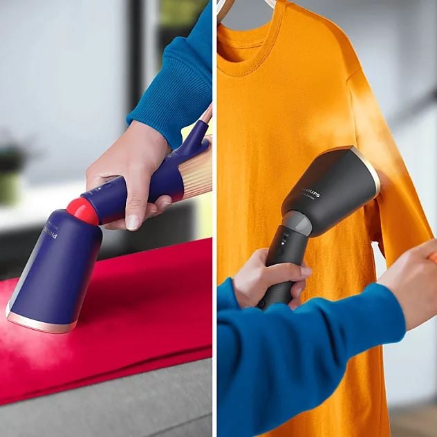 Bàn ủi hơi cầm tay Philips STH5010/70 1400W đầu ủi nghiêng