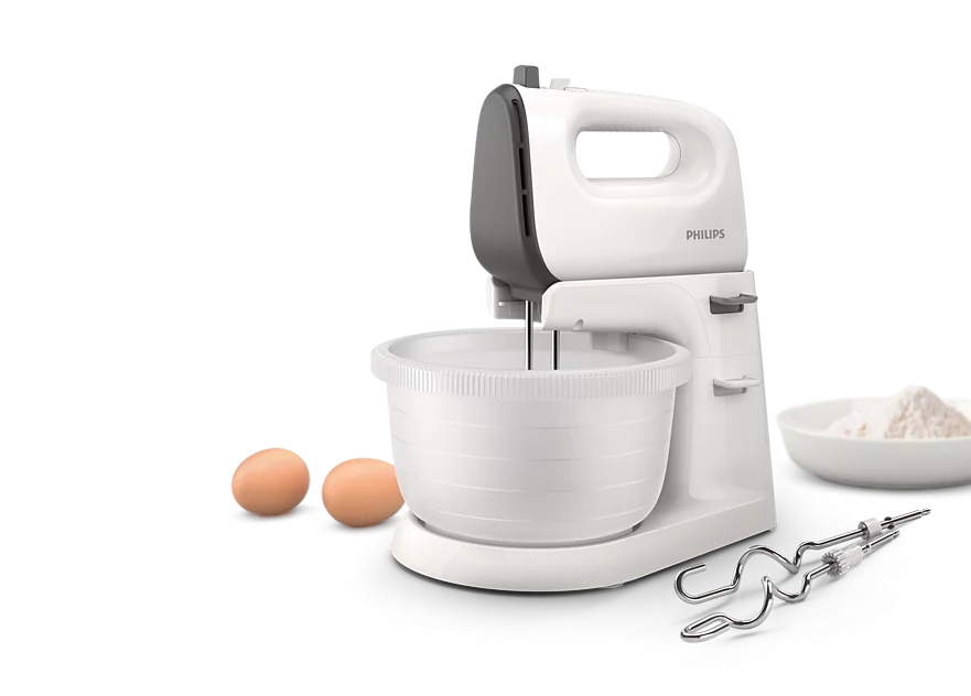 Máy đánh trứng để bàn Philips HR3745/00 450W