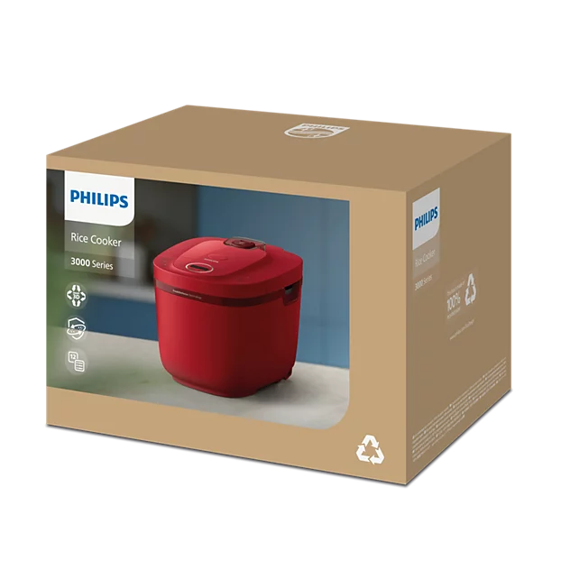 Nồi cơm điện tử Philips HD4719/32 1.8L, công suất 936W, công nghệ FreshDefense