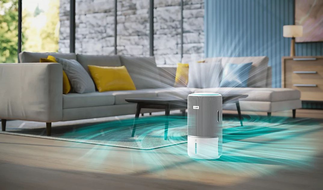 Máy lọc không khí kiêm tạo ẩm Philips AC3420/10 CADR 300m³/h tạo ẩm 650ml/h