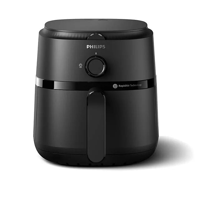 Nồi chiên không dầu Philips Series 1000 NA120/00 4.2L, công suất 1500W, núm xoay cơ
