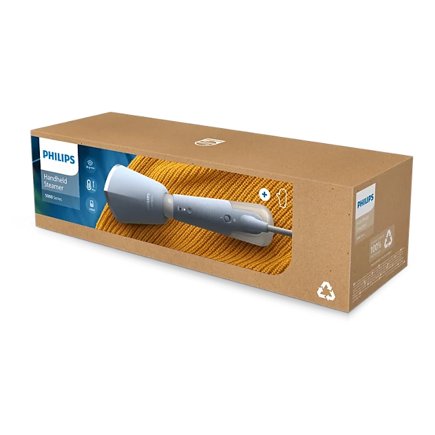 Bàn ủi hơi nước cầm tay Philips Series 5000 STH5020/20 1400W, mặt đế kim loại