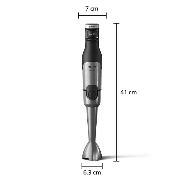 Máy xay cầm tay Philips HR2531/00 1200W, công nghệ ProMix, 2 cối xay và 1 cốc xay