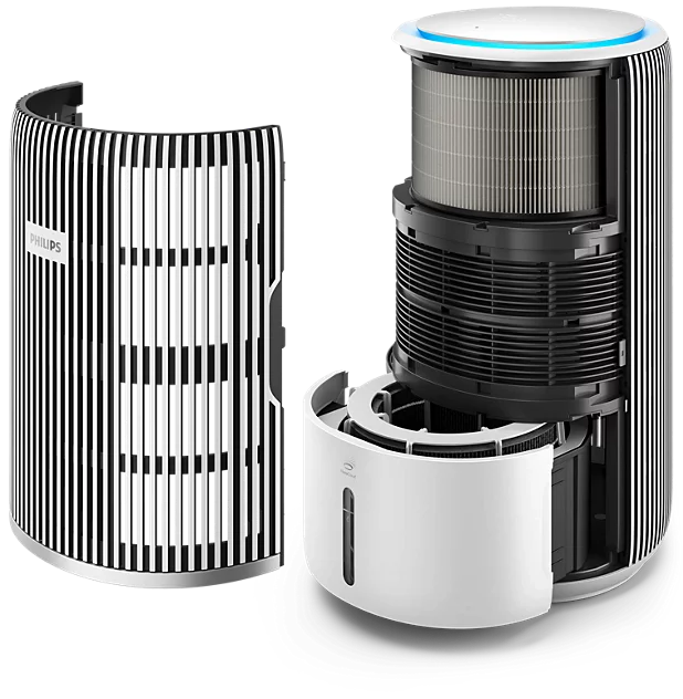 Máy lọc không khí kiêm tạo ẩm Philips AC3420/10 CADR 300m³/h tạo ẩm 650ml/h